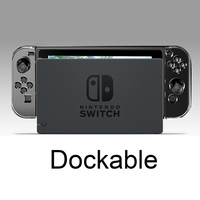 Odpinany kryształ PC przezroczyste etui na Nintendo przełącznik do Nintendo NS NX przypadki twarde jasne powrót obudowa Coque Ultra cienka torba 6